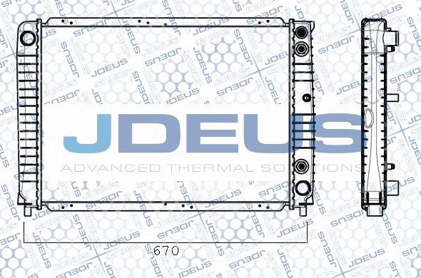 Jdeus RA0310290 - Hladnjak, hladjenje motora www.molydon.hr