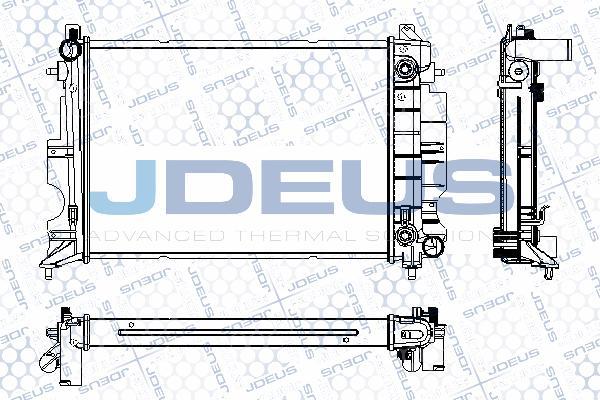 Jdeus RA0240180 - Hladnjak, hladjenje motora www.molydon.hr