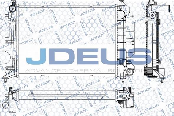 Jdeus RA0240170 - Hladnjak, hladjenje motora www.molydon.hr