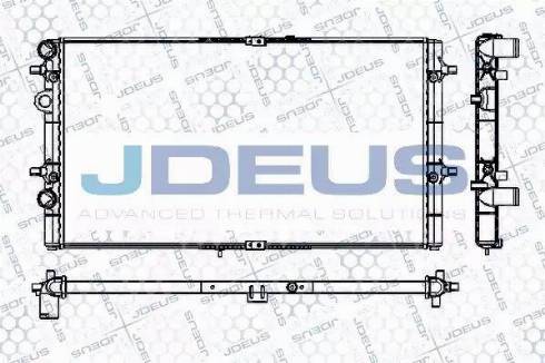 Jdeus RA0250060 - Hladnjak, hladjenje motora www.molydon.hr