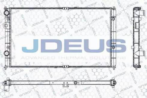 Jdeus RA0250070 - Hladnjak, hladjenje motora www.molydon.hr