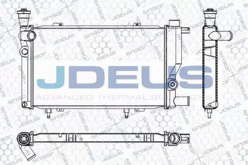 Jdeus RA0210241 - Hladnjak, hladjenje motora www.molydon.hr