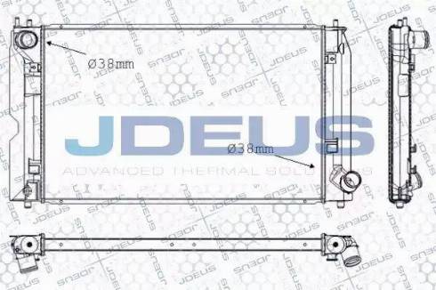 Jdeus RA0280150 - Hladnjak, hladjenje motora www.molydon.hr