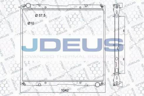 Jdeus RA1410020 - Hladnjak, hladjenje motora www.molydon.hr