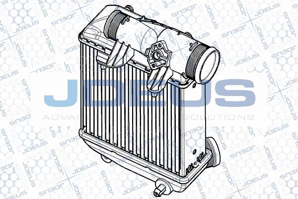 Jdeus RA8010340 - Intercooler, hladnjak www.molydon.hr