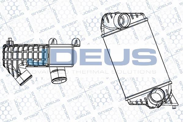 Jdeus RA8110860 - Intercooler, hladnjak www.molydon.hr