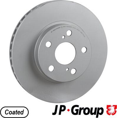 JP Group 4863105400 - Kočioni disk www.molydon.hr