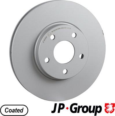 JP Group 1563106900 - Kočioni disk www.molydon.hr