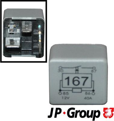 JP Group 1199206900 - Relej, pumpa za gorivo www.molydon.hr