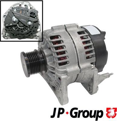 JP Group 1190101200 - Alternator www.molydon.hr