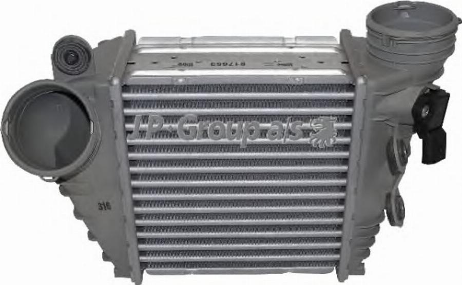 JP Group 1117500400 - Intercooler, hladnjak www.molydon.hr