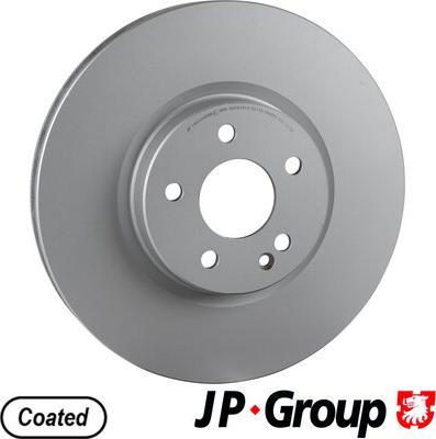 JP Group 1363109500 - Kočioni disk www.molydon.hr