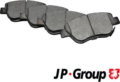 JP Group 1263603210 - Komplet Pločica, disk-kočnica www.molydon.hr