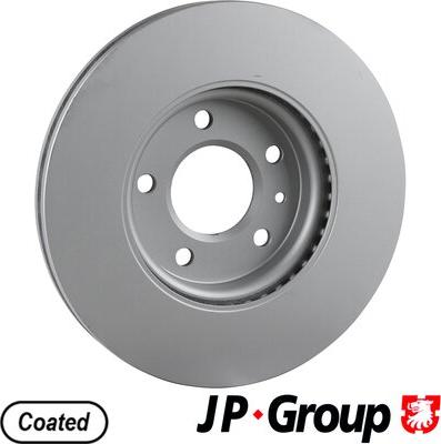 JP Group 1263107500 - Kočioni disk www.molydon.hr