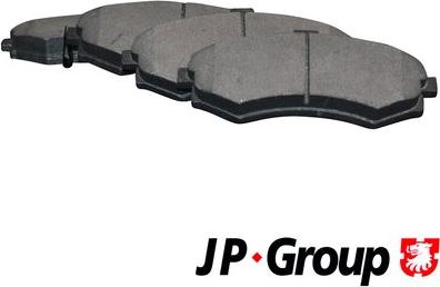 JP Group 3563600110 - Komplet Pločica, disk-kočnica www.molydon.hr