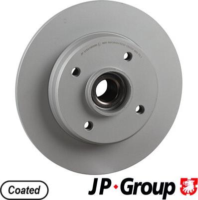 JP Group 3163100500 - Kočioni disk www.molydon.hr