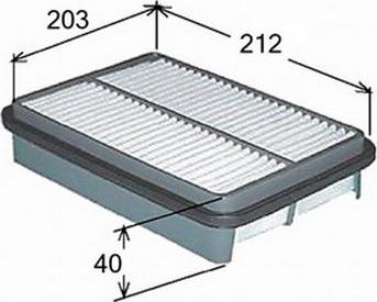 JS Asakashi A9205 - Filter za zrak www.molydon.hr