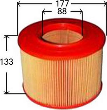 JS Asakashi A0034 - Filter za zrak www.molydon.hr