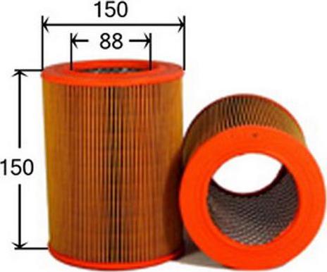 JS Asakashi A0148 - Filter za zrak www.molydon.hr