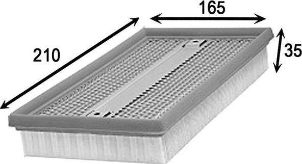 JS Asakashi A0180 - Filter za zrak www.molydon.hr