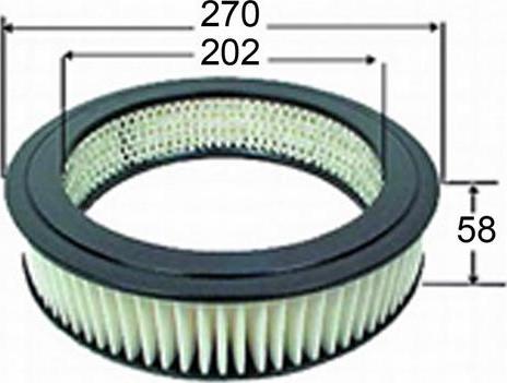 JS Asakashi A104J - Filter za zrak www.molydon.hr