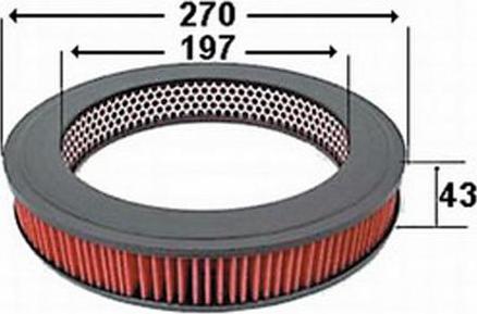 JS Asakashi A819J - Filter za zrak www.molydon.hr