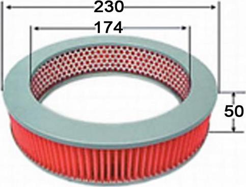 JS Asakashi A215J - Filter za zrak www.molydon.hr