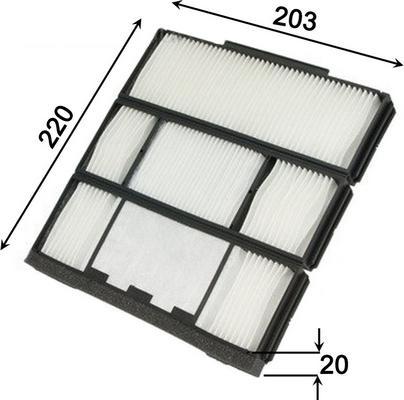 JS Asakashi AC1501 - Filter kabine www.molydon.hr