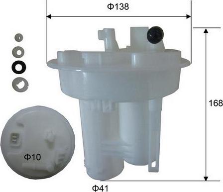 JS Asakashi FS27003 - Filter za gorivo www.molydon.hr