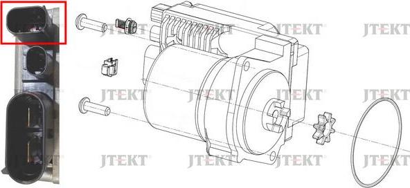 JTEKT 6916003480 - Elektromotor, upravljački mehanizam www.molydon.hr