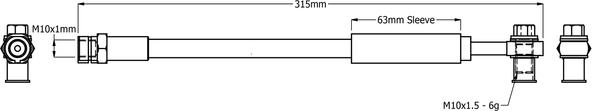 Juratek JBH1440 - Kočiono crijevo, lajtung www.molydon.hr