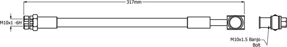 Juratek JBH1584 - Kočiono crijevo, lajtung www.molydon.hr