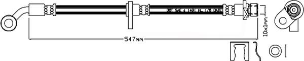 Juratek JBH1282L - Kočiono crijevo, lajtung www.molydon.hr