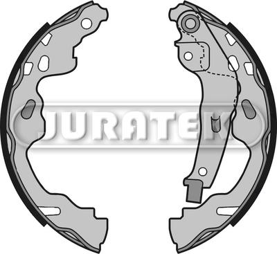 Juratek JBS1019 - Komplet kočnica, bubanj kočnice www.molydon.hr