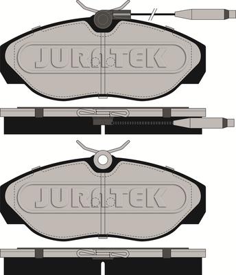 Juratek JCP967 - Komplet Pločica, disk-kočnica www.molydon.hr