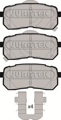 Juratek JCP4004 - Komplet Pločica, disk-kočnica www.molydon.hr