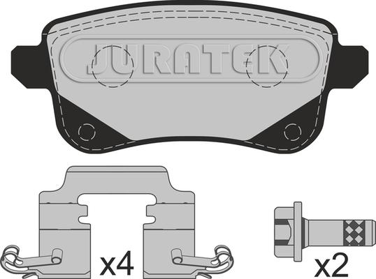 Juratek JCP4026 - Komplet Pločica, disk-kočnica www.molydon.hr