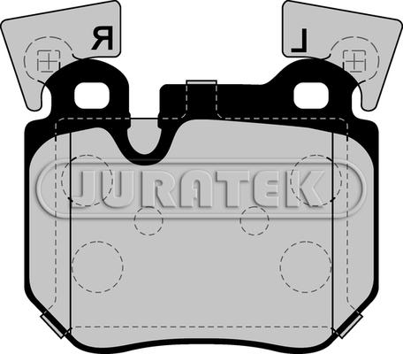 Juratek JCP071 - Komplet Pločica, disk-kočnica www.molydon.hr