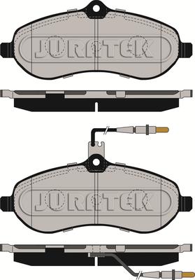 Juratek JCP149 - Komplet Pločica, disk-kočnica www.molydon.hr