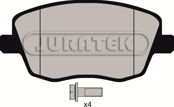 Juratek JCP1419 - Komplet Pločica, disk-kočnica www.molydon.hr