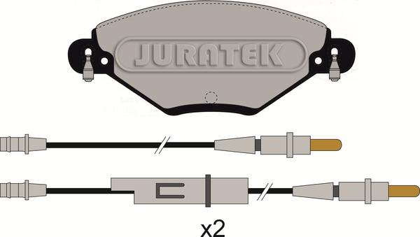 Juratek JCP1411 - Komplet Pločica, disk-kočnica www.molydon.hr