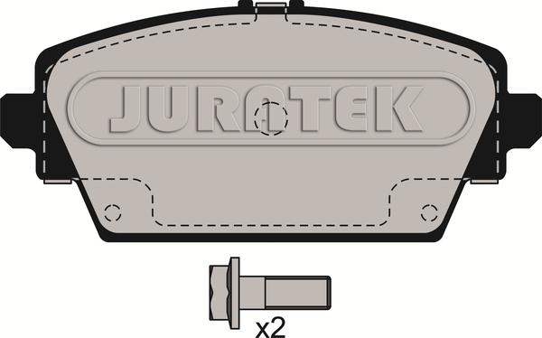 Juratek JCP1580 - Komplet Pločica, disk-kočnica www.molydon.hr