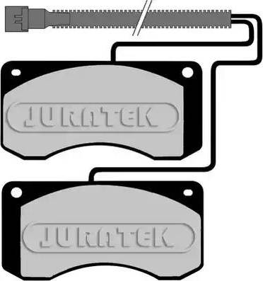 Juratek JCP1046 - Komplet Pločica, disk-kočnica www.molydon.hr