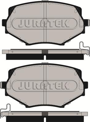 Juratek JCP1011 - Komplet Pločica, disk-kočnica www.molydon.hr