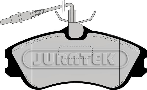 Juratek JCP1112 - Komplet Pločica, disk-kočnica www.molydon.hr