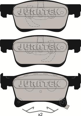 Juratek JCP8060 - Komplet Pločica, disk-kočnica www.molydon.hr