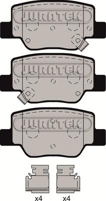 Juratek JCP8193 - Komplet Pločica, disk-kočnica www.molydon.hr