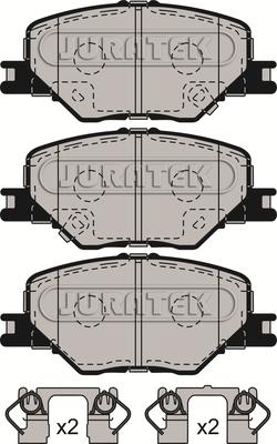 Juratek JCP8158 - Komplet Pločica, disk-kočnica www.molydon.hr