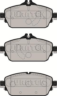 Juratek JCP8139 - Komplet Pločica, disk-kočnica www.molydon.hr