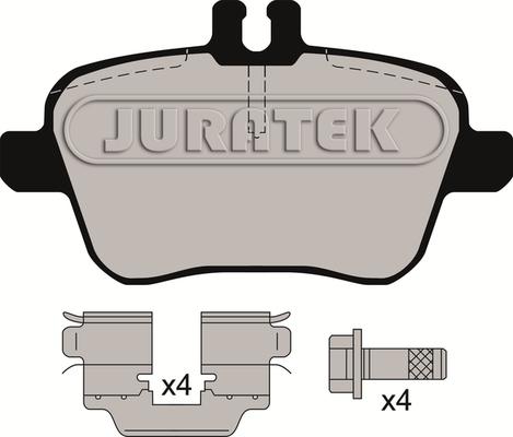 Juratek JCP8134 - Komplet Pločica, disk-kočnica www.molydon.hr